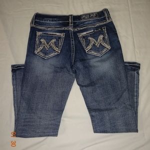- Miss me jeans capris size26 color blue